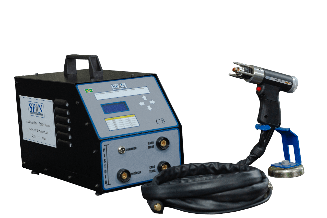 Spin Indústria - Fonte Stud Welding SPIN C-8